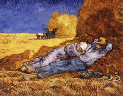 Vincent Van Gogh The Noonday Nap(The Siesta) oil painting picture
